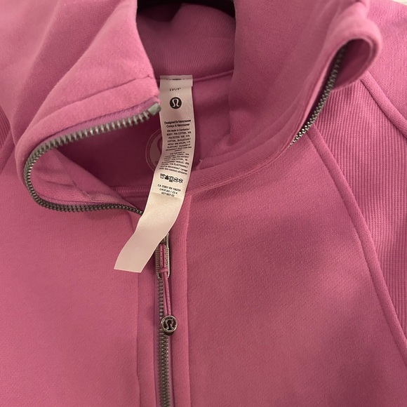 Lululemon Scuba Oversized Funnelneck top - pink, XS/S - Picture 2 of 7